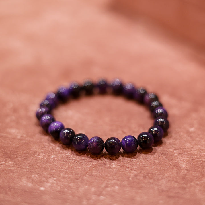 Natural Amethyst round beads