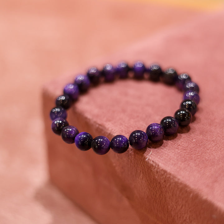 Natural Amethyst round beads