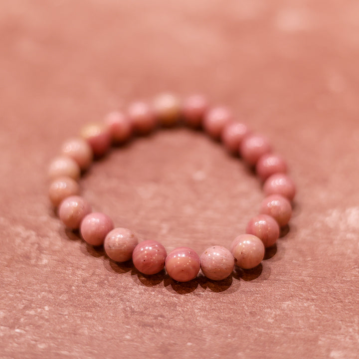Pink Rhodonite Bracelet | Love & Emotional Balance