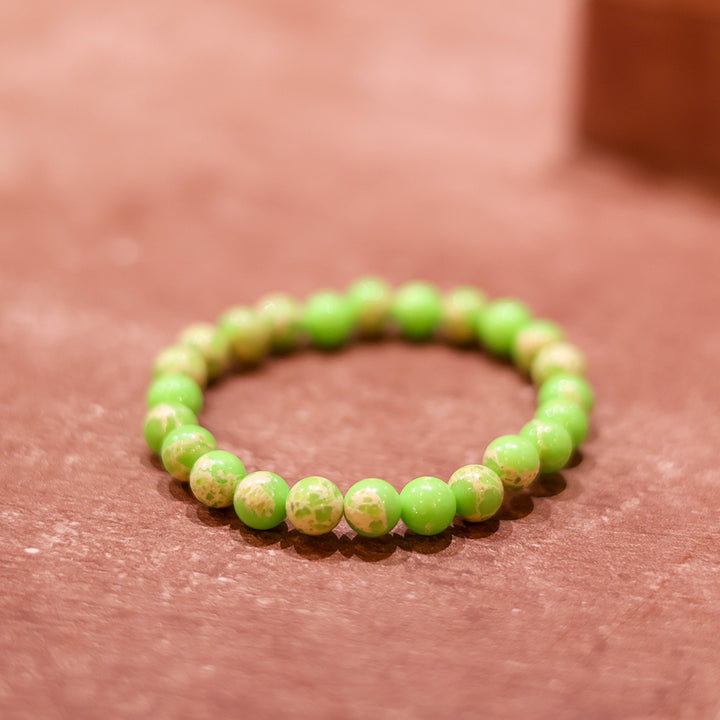 Green Jasper Bracelet | Strength & Grounding