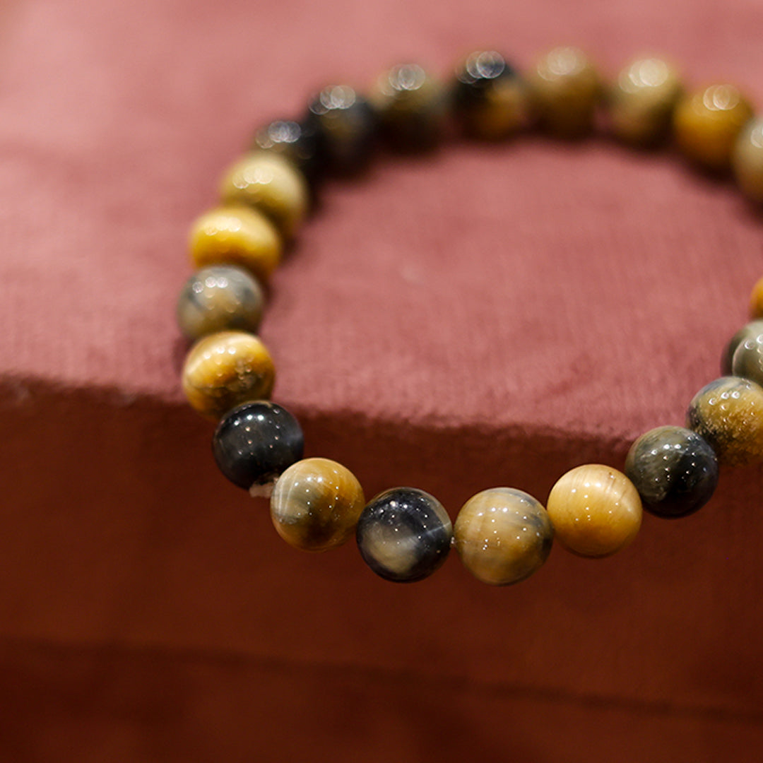 Yellow Tiger Eye Bracelet | Confidence & Focus