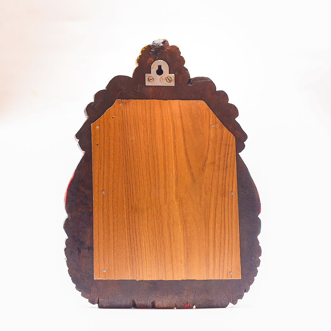 Ethnic Painted Decorative Wall Hanging Mirror