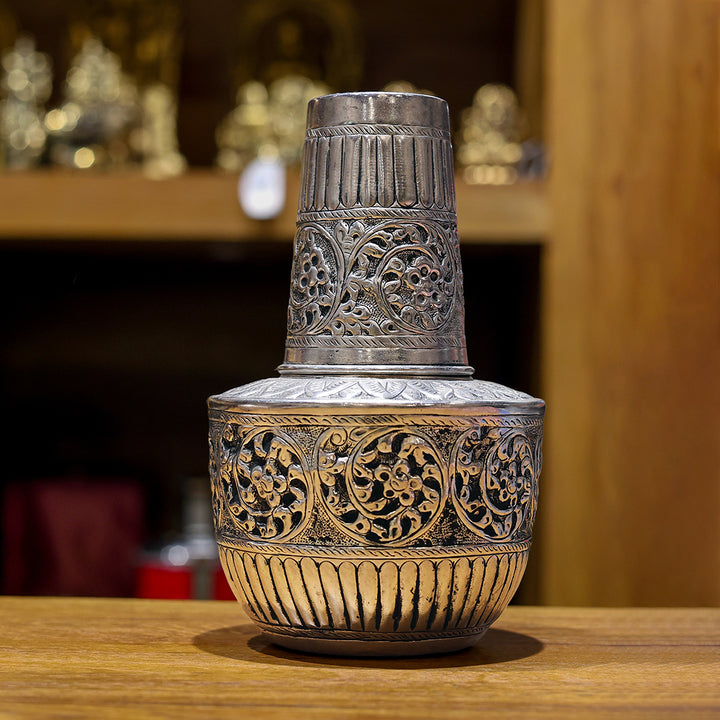 German Silver Lota with Tumbler Set