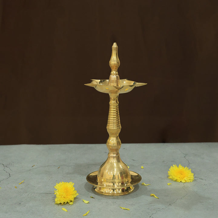 Brass Fancy Kerala Kuthu Vilakku