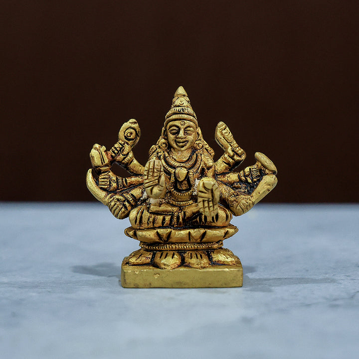2” Elegant Brass Astalakshmi Super Fine Set