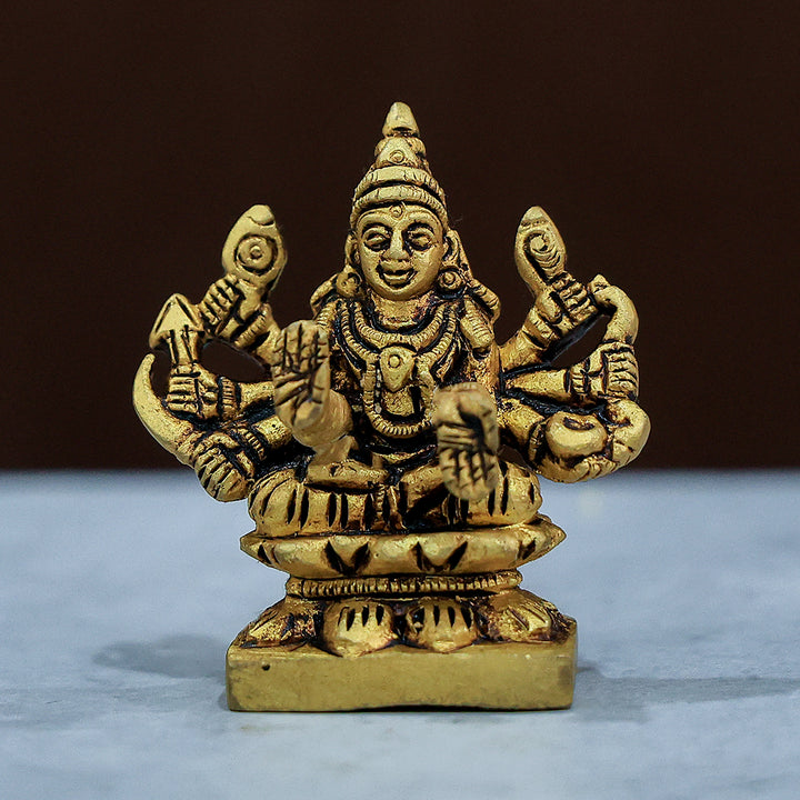 2” Elegant Brass Astalakshmi Super Fine Set