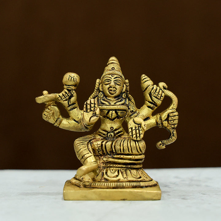 3” கம்பீரமான பித்தளை அஸ்தலட்சுமி சூப்பர் ஃபைன் செட்