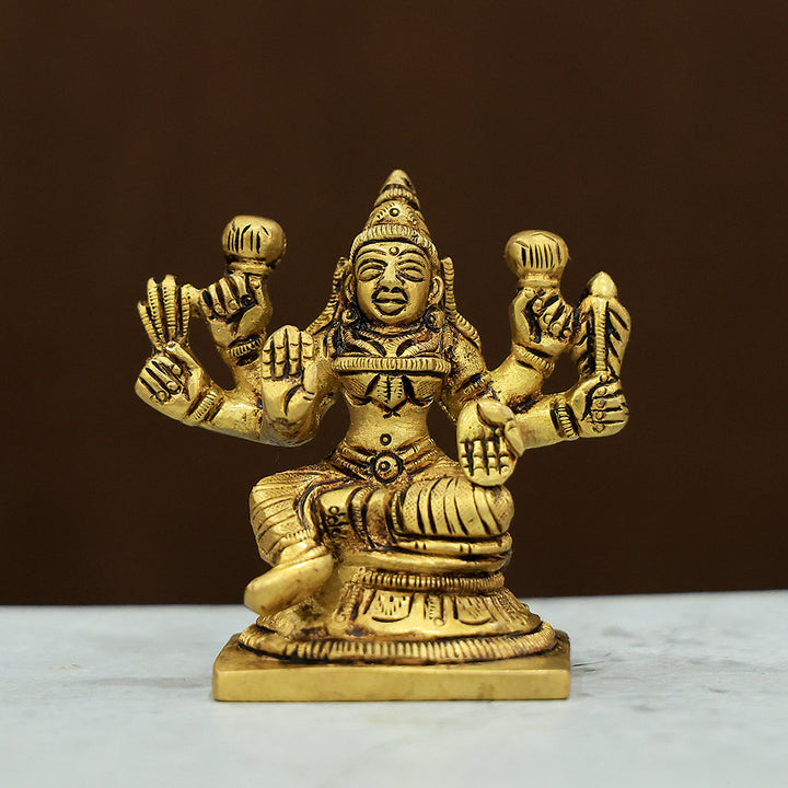 3” கம்பீரமான பித்தளை அஸ்தலட்சுமி சூப்பர் ஃபைன் செட்
