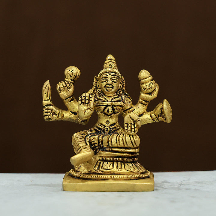 3” கம்பீரமான பித்தளை அஸ்தலட்சுமி சூப்பர் ஃபைன் செட்