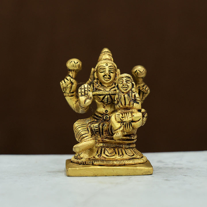 3” கம்பீரமான பித்தளை அஸ்தலட்சுமி சூப்பர் ஃபைன் செட்