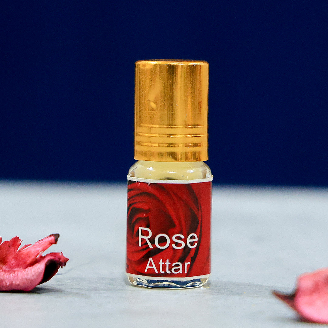 Floral Bliss: Senbagam, Jasmine, and Rose Attar Set (2ml each)