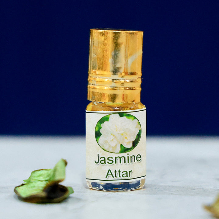 Floral Bliss: Senbagam, Jasmine, and Rose Attar Set (2ml each)
