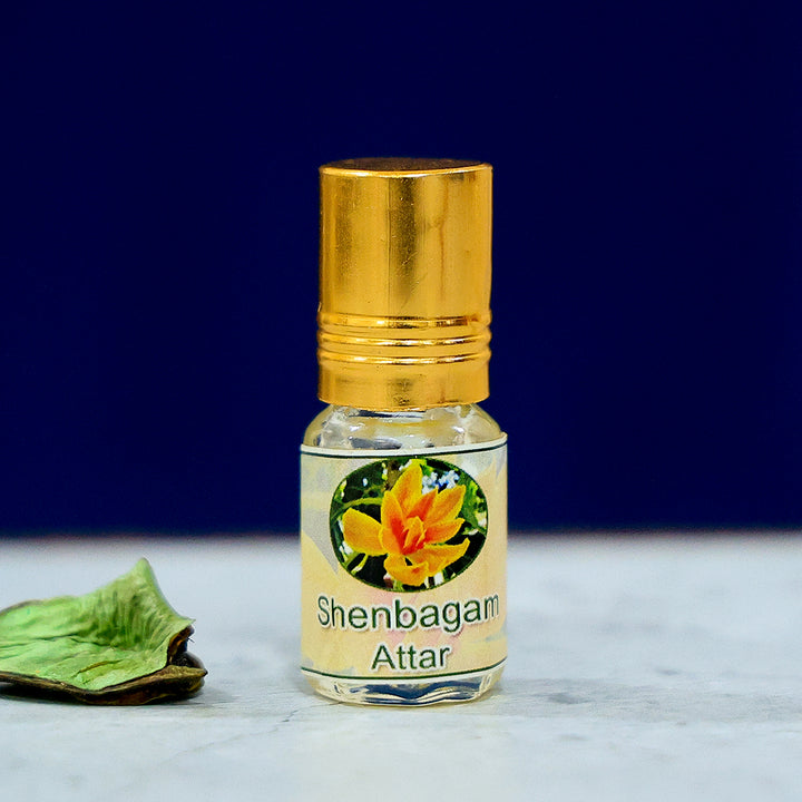 Floral Bliss: Senbagam, Jasmine, and Rose Attar Set (2ml each)