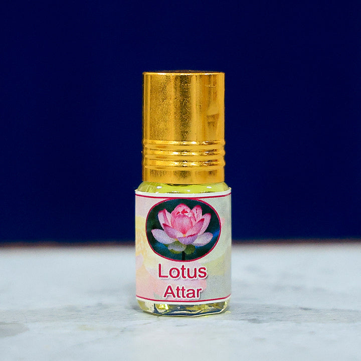 Aromatic Trio: Sandalwood, Night Queen, and Lotus Attar Pack (2ml each)