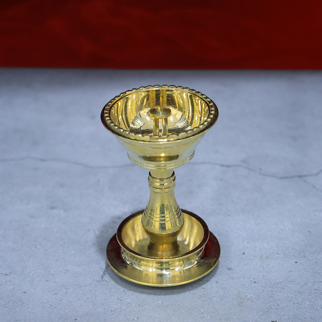 Brass Udupi Nanda Shakti Metal – A Divine Emblem of Strength and Grace