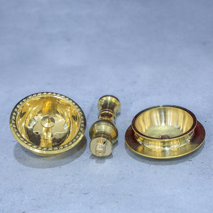 Brass Udupi Nanda Shakti Metal – A Divine Emblem of Strength and Grace