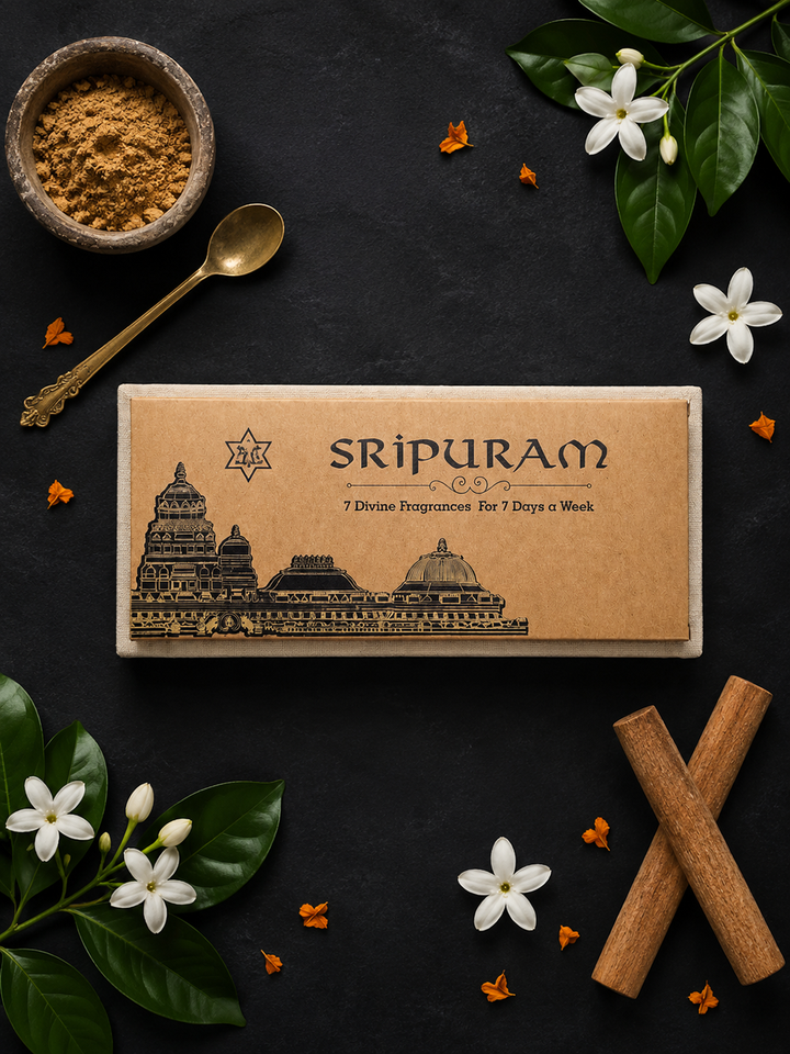 Agarbathi Divine Fragrance 7-Day Incense Combo