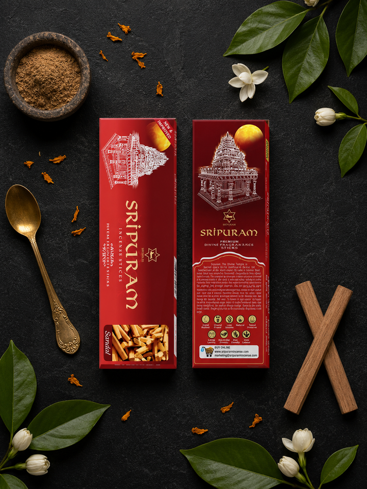 Sripuram Sandal Incense Combo