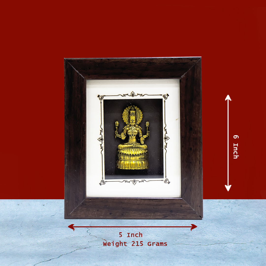 6" Lakshmi Wooden Frame