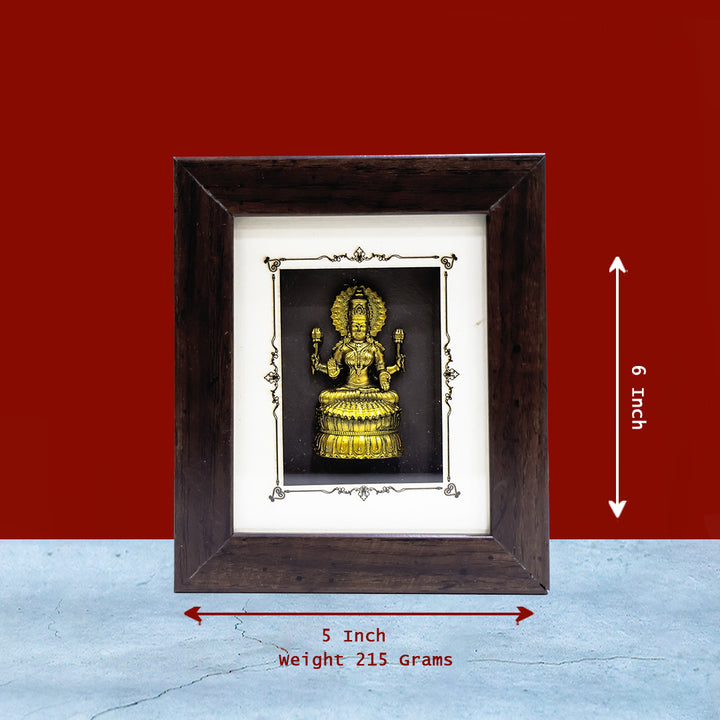 6" Lakshmi Wooden Frame
