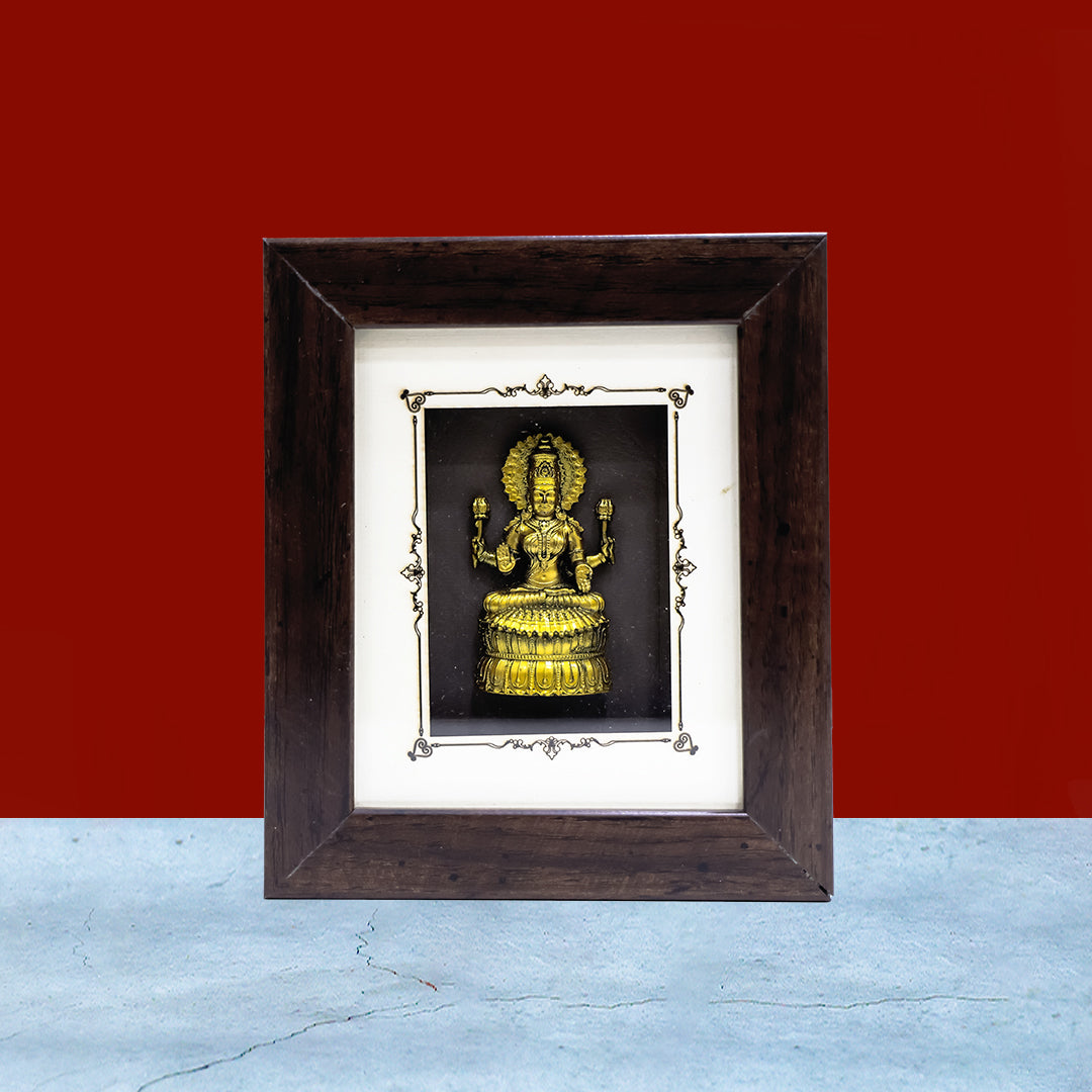 6" Lakshmi Wooden Frame