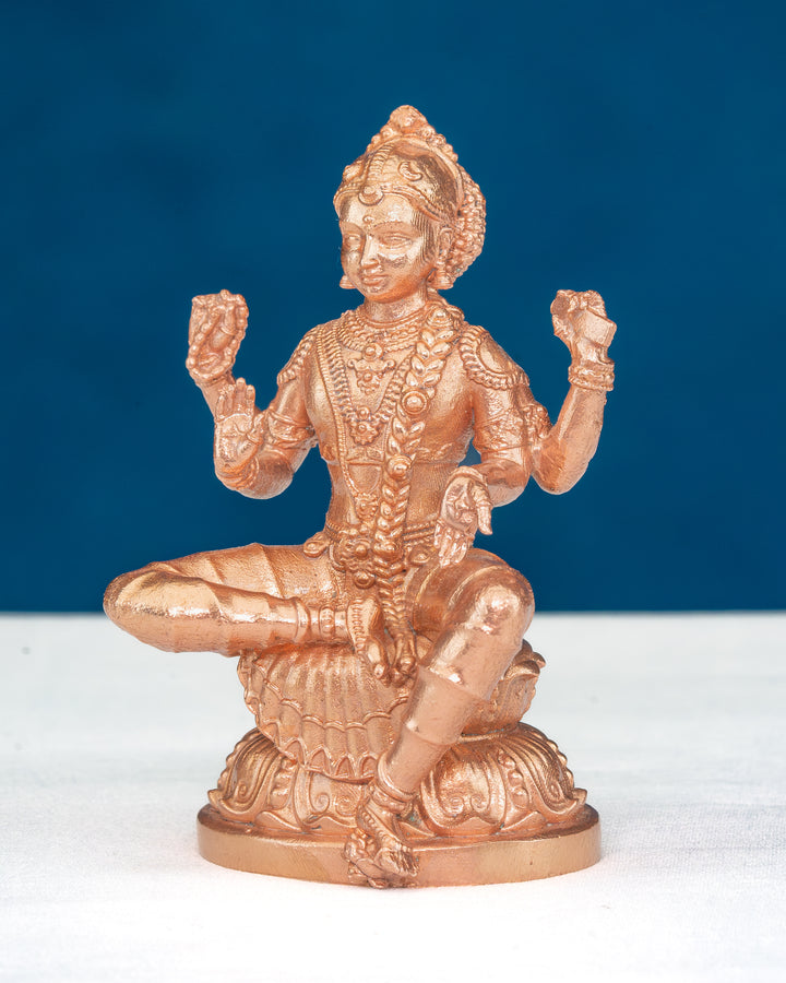 2.75" Bronze Lakshmi Statue