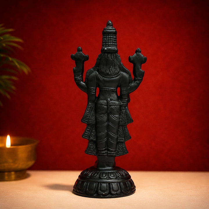 8" Lord Balaji Idol – Tirupati Balaji Statue for Car & Pooja Room