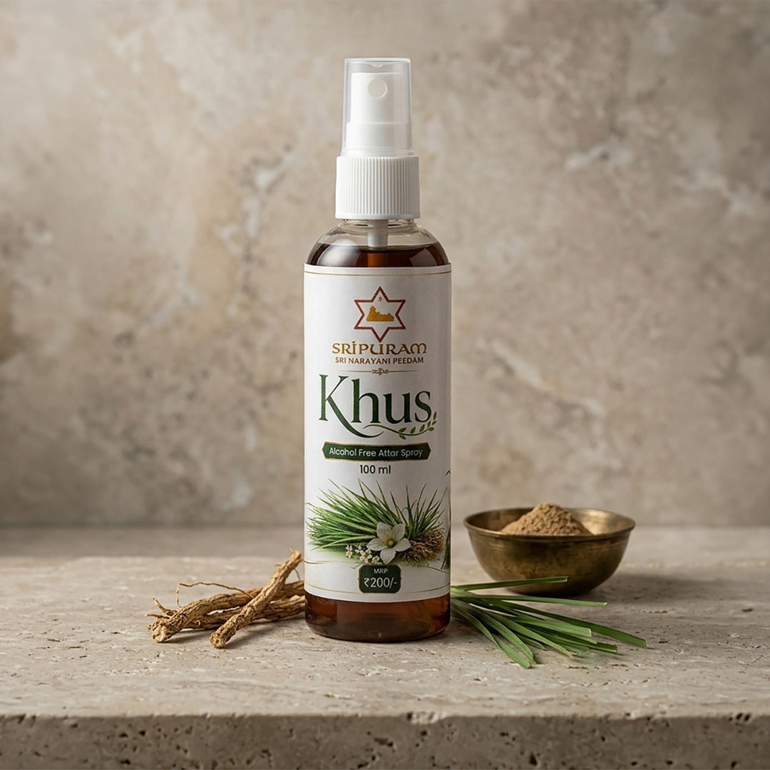 Khus Alcohol-Free Attar Spray – 100 ml