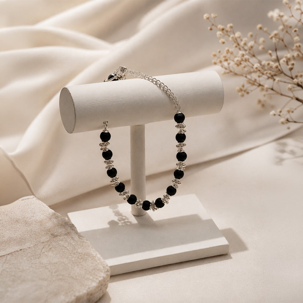 Karungali Bracelet With Cappings